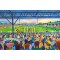 Abbey Stadium Fine Art Glass Coasters - Cambridge United FC Abbey Stadium Fine Art Glass Coasters - Cambridge United FC